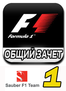 1 место в общем командном зачете турнира formula1